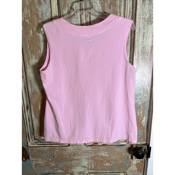 Danskin Athleisure Pink Top Size XL Yoga Pickleball Hiking Shopping - Picture 2 of 5